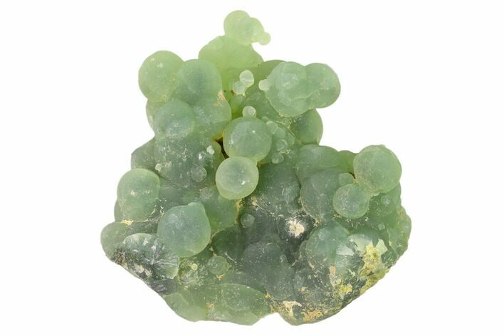 Botryoidal Prehnite and Epidote Inclusions - Mali #137320